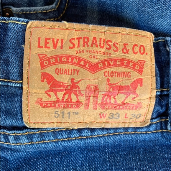 All cotton Levi’s 511 29x27 - Picture 12 of 13